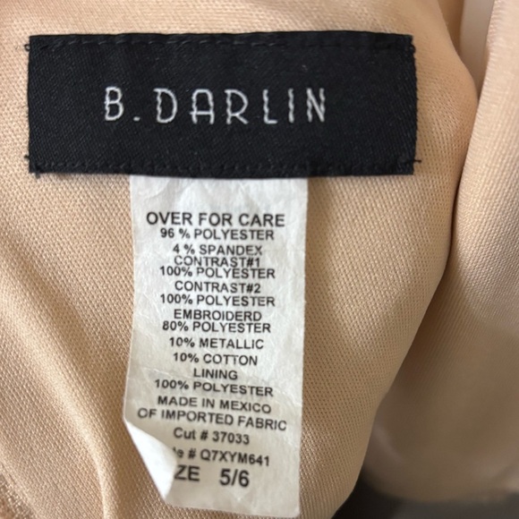 Gold & black Formal Dresss - Picture 5 of 5